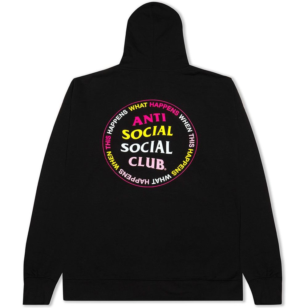 Anti Social Social Club What Happened Hoodie - Black