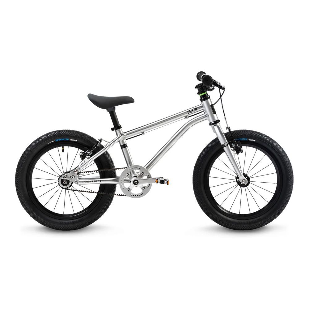 Early Rider Bike Belter 16 Brushed Aluminium Kids Bike