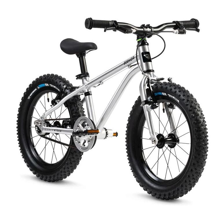 Early Rider Bike Seeker 16 Brushed Aluminium Kids Bike