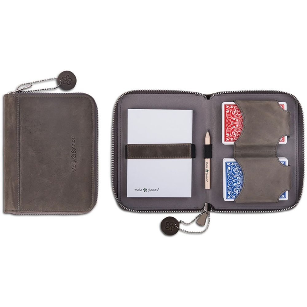 Melia Games Playing Cards Set Deluxe Vintage Edition - Light