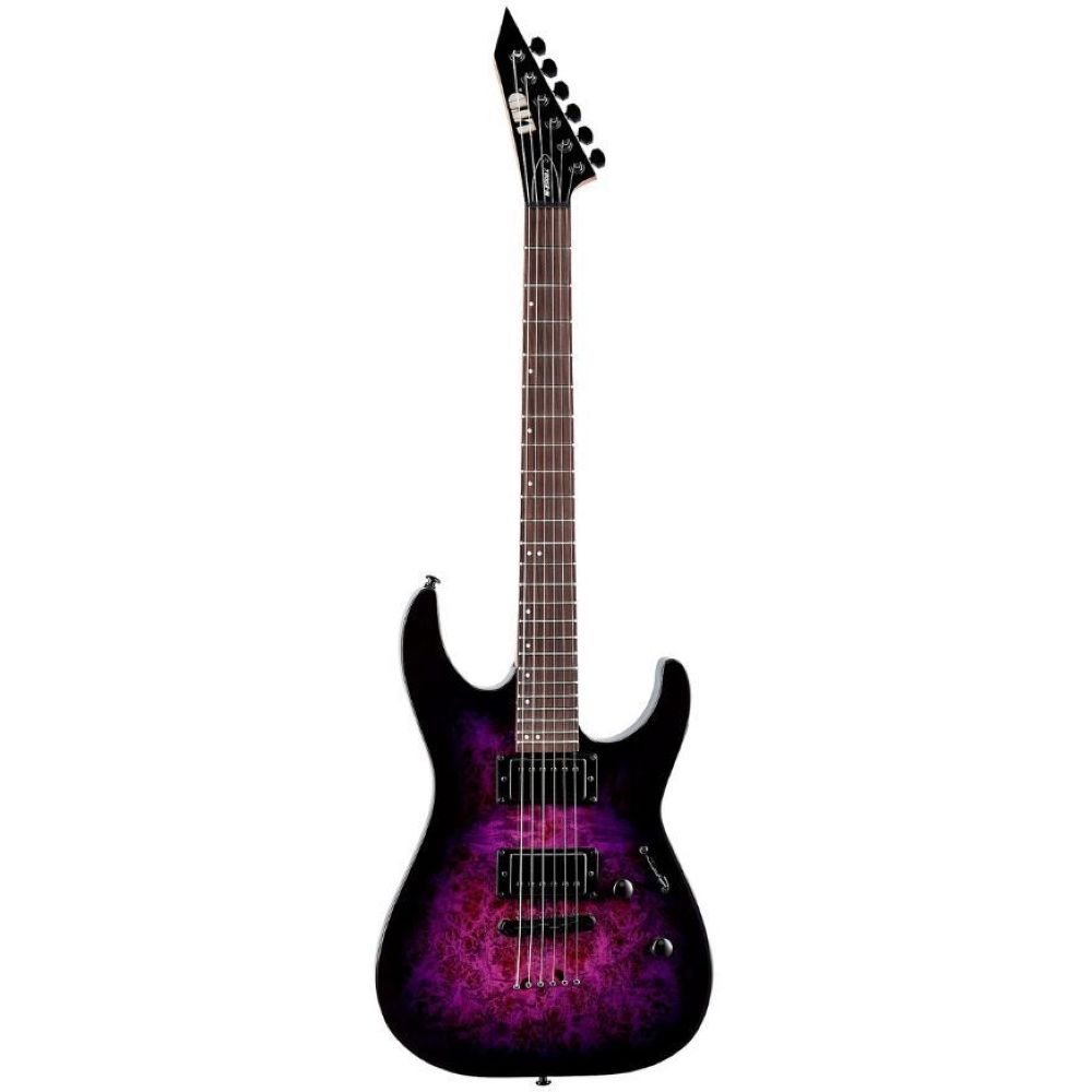 ESP LTD M-200DX Series NT Electric Guitar - Purple Burst