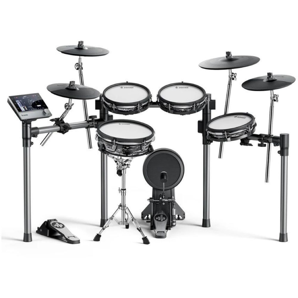 Donner BEAT MAX 5-Drum 4-Cymbal Electronic Drum Set - Black