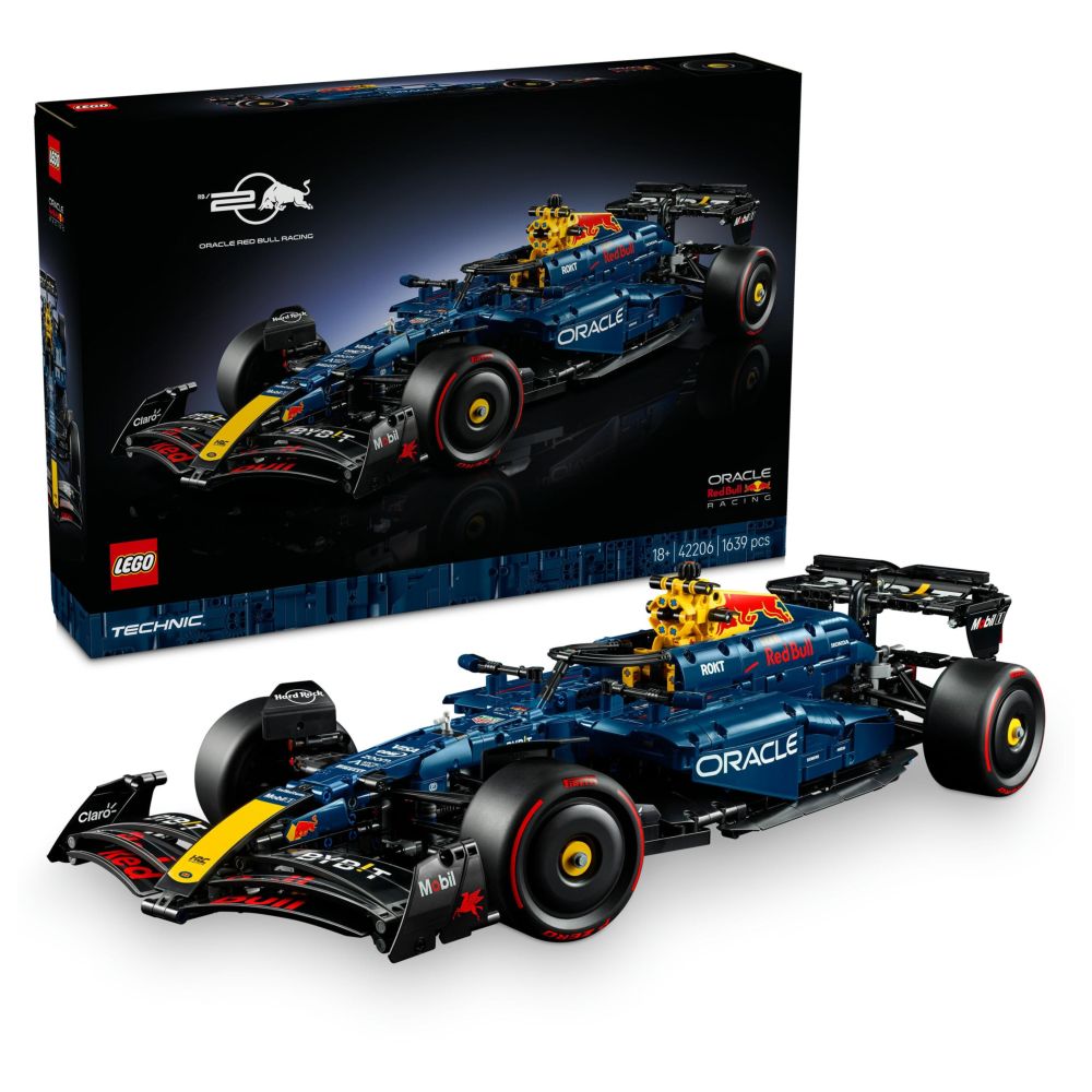LEGO Technic Oracle Red Bull Racing RB20 F1 Car Model Kit for Adults - 42206 (1140 Pieces)