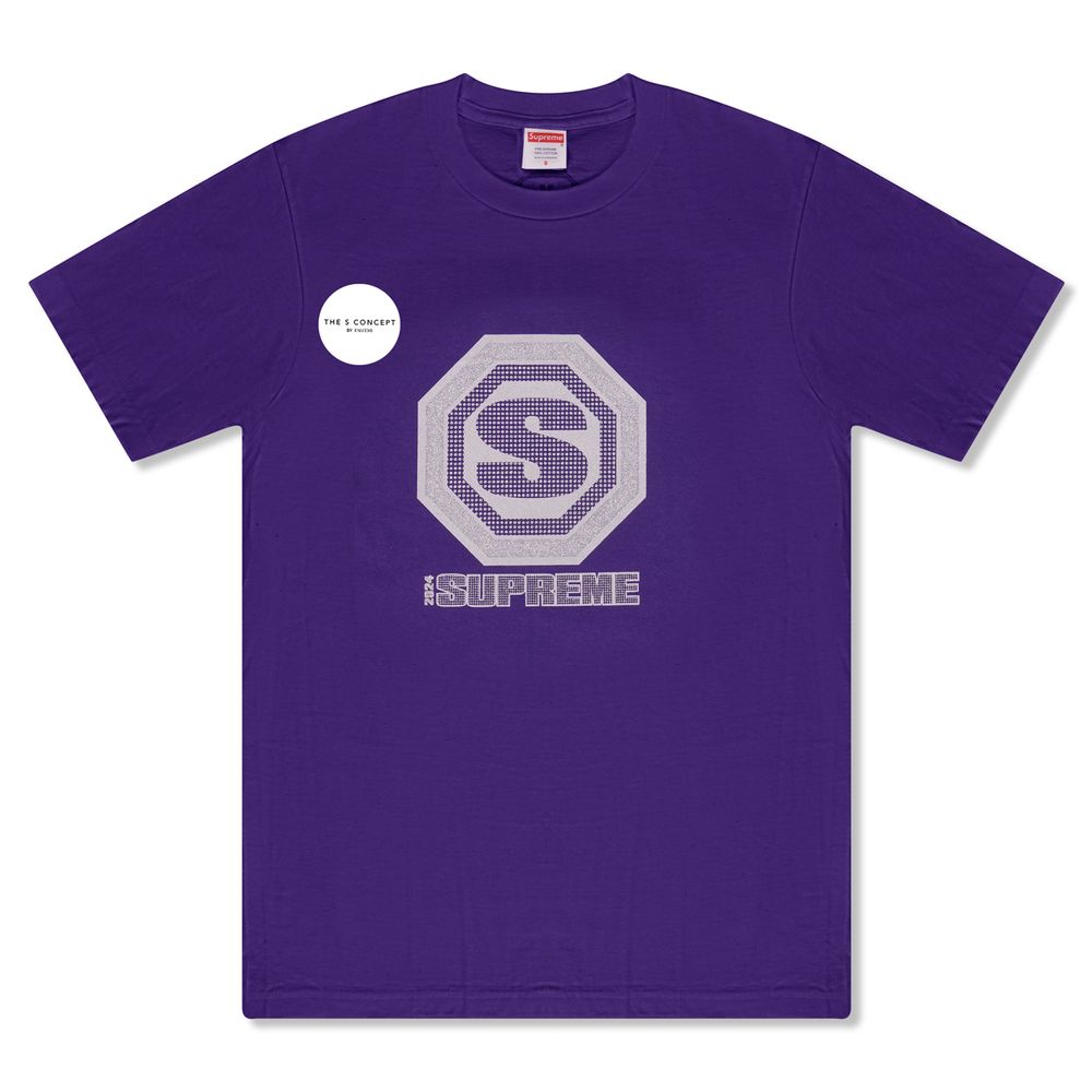 Supreme Tee Blockbuster Tee - Purple