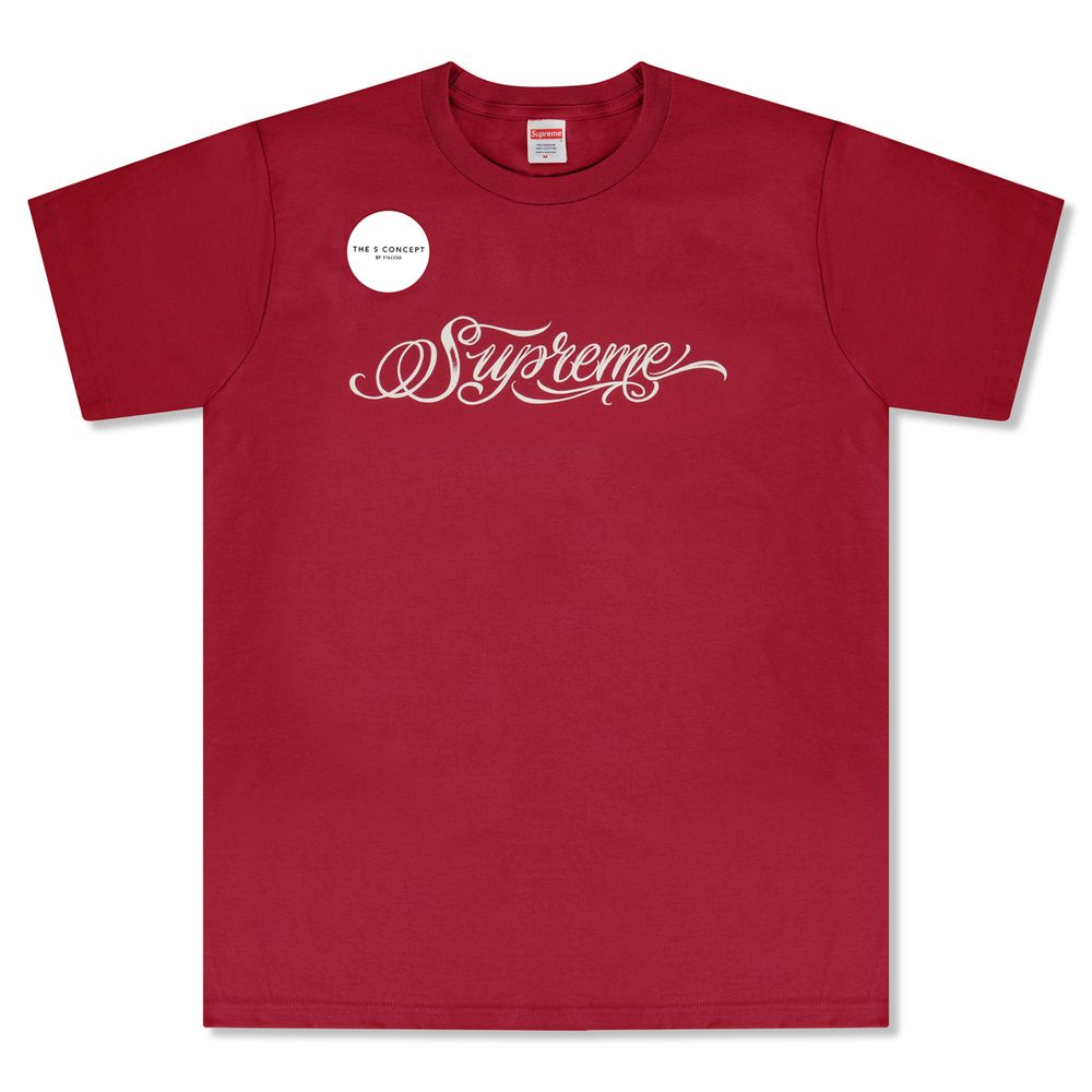 Supreme Script Tee - Cardinal