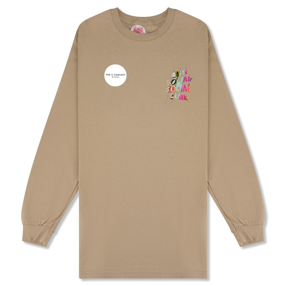 Anti Social Social Club Radness Sand Long Sleeve - Tee