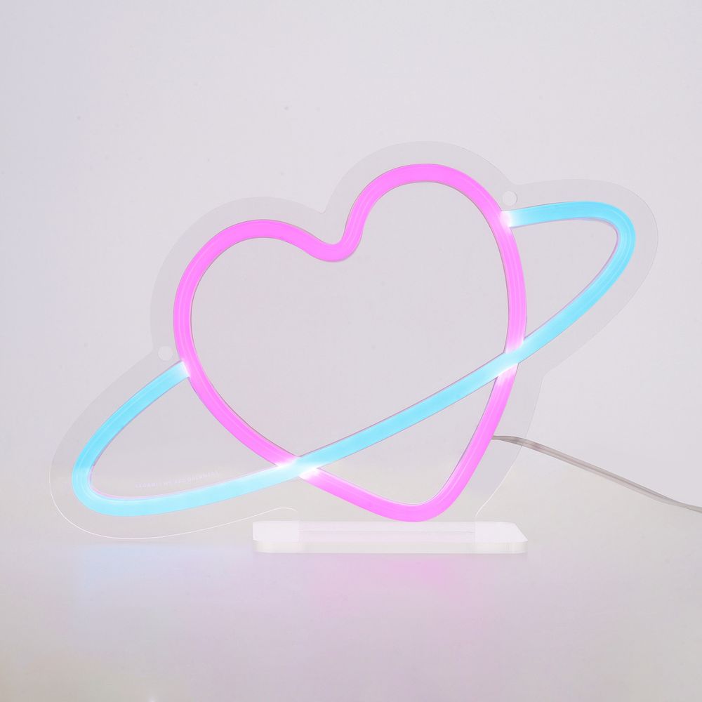 Legami Neon-Effect LED Sign - It's a Sign - Planet Heart
