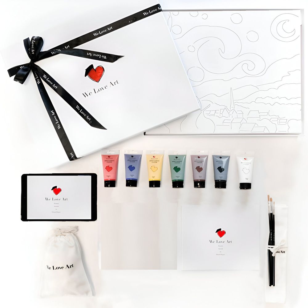 We Love Art - Chasing Adventures By Denise Schmitz DIY Art Set
