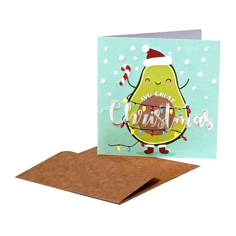 Legami Christmas Avogreat Greeting Card (7 x 7cm) Legami Christmas Avogreat Greeting Card (7 x 7cm)