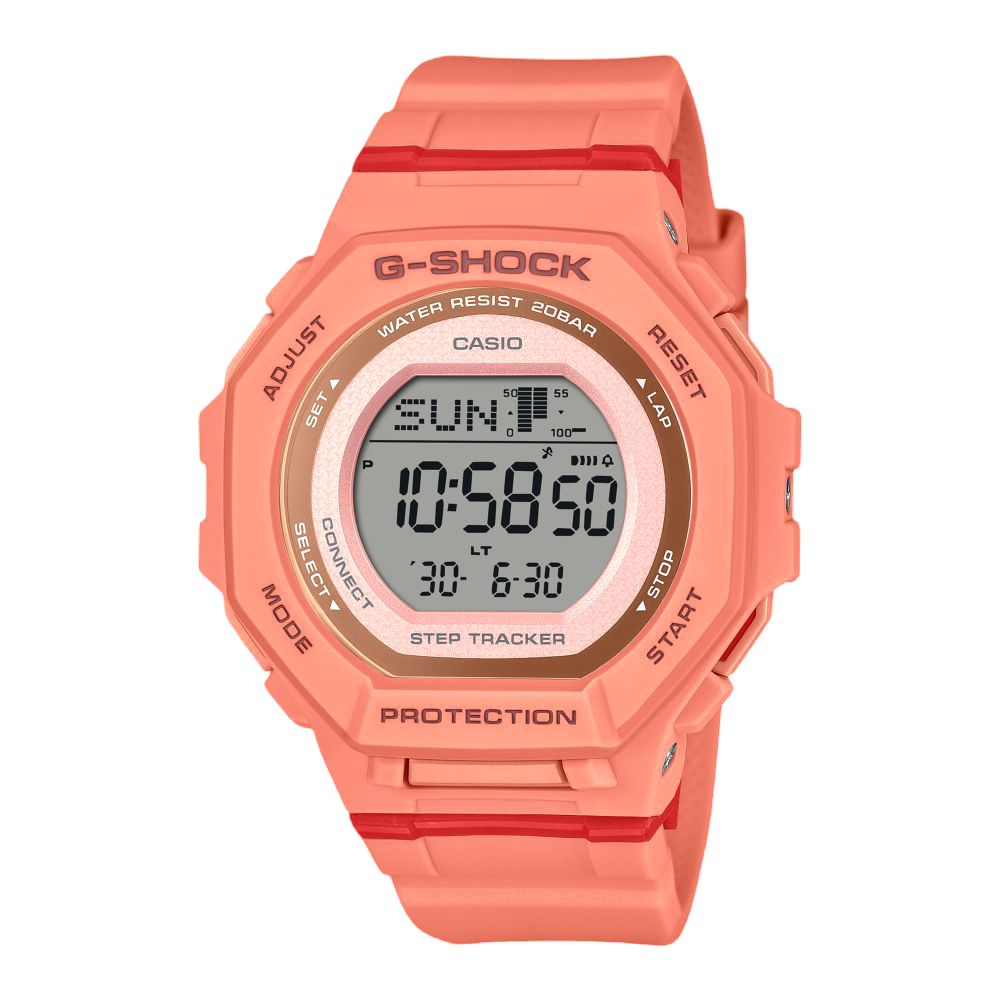 Casio G-Shock G-Squad Women Step Tracker Digital Watch Gmd-B300Sc-4Dr Pink