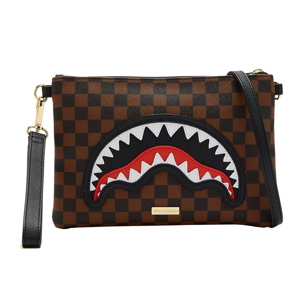 Sprayground Sawtooth Sharks In Paris Crossover Clutch