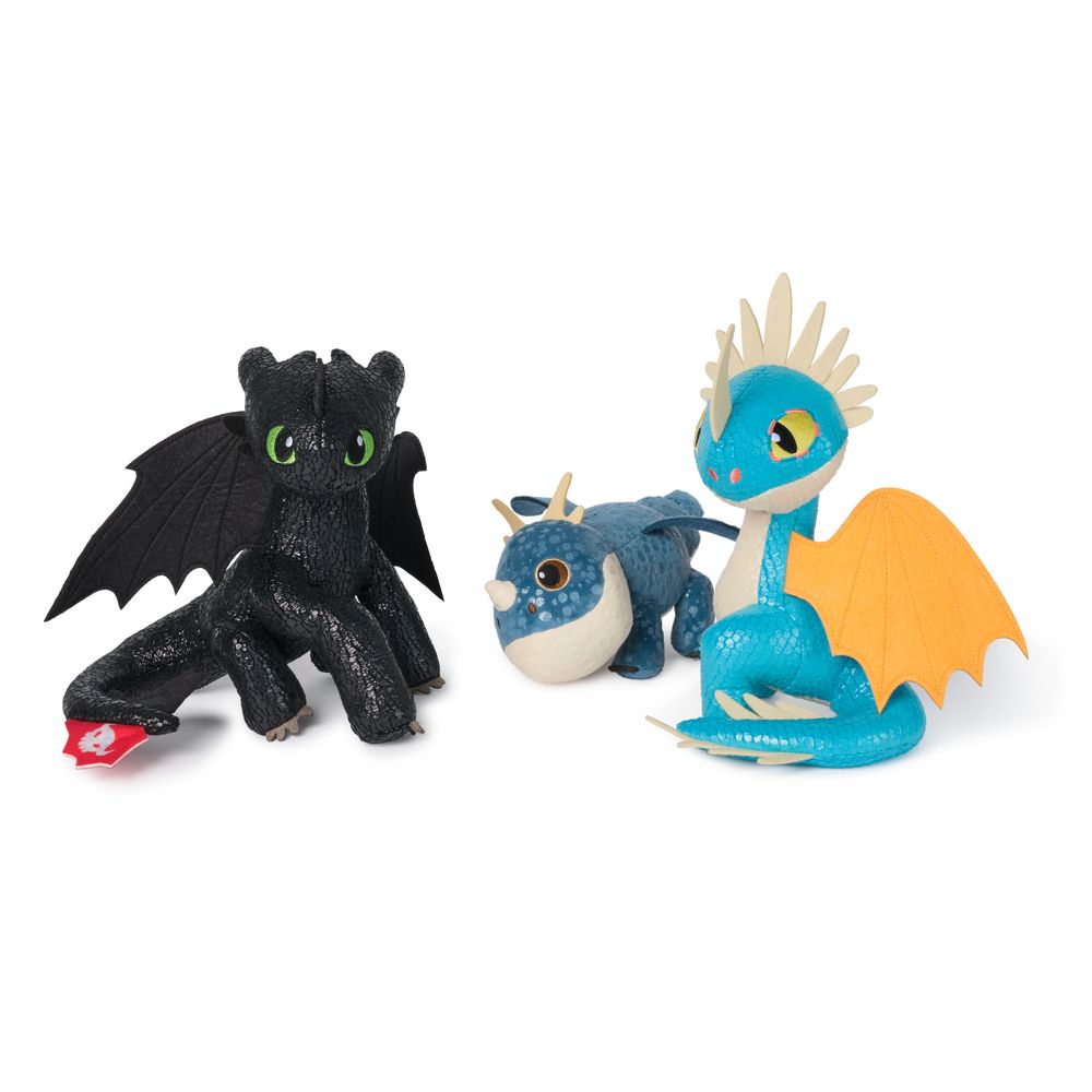 Spin Master How To Train Your Dragon 4 Core Plush 8 Inches (Assortment - Includes 1)