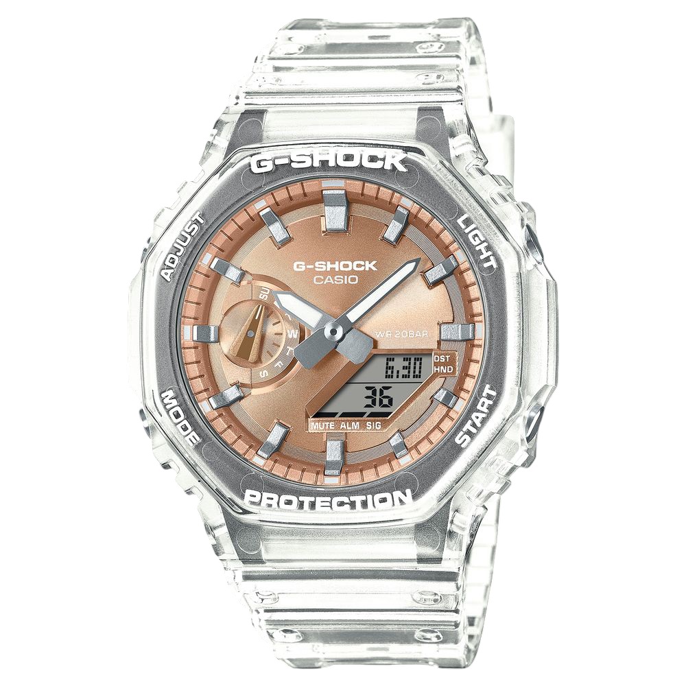 Casio G-Shock GA-2100BM-7A5DR Men's Analog-Digital Watch - Transparent