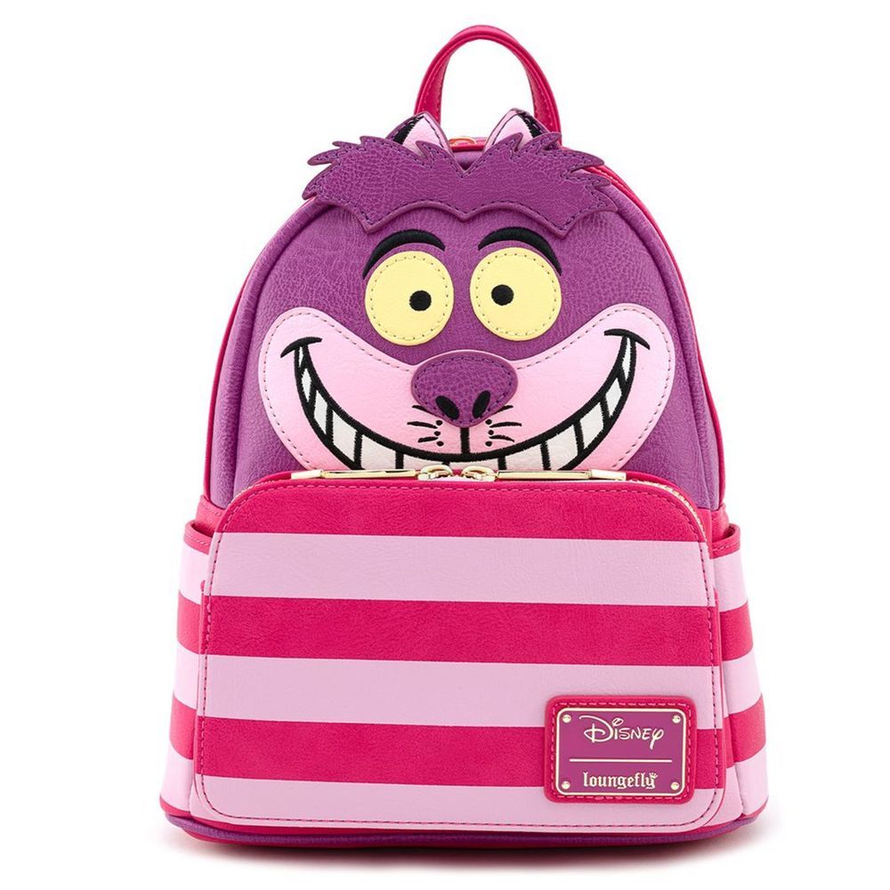Loungefly Leather Alice In Wonderland Cheshire Cat Cosplay Mini Backpack