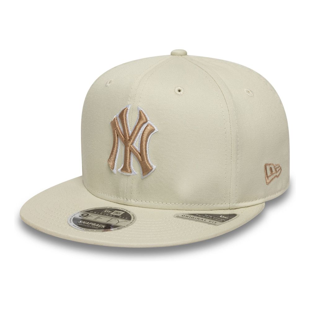 New Era 9Fifty Original Fit New York Yankees Light Beige Cap