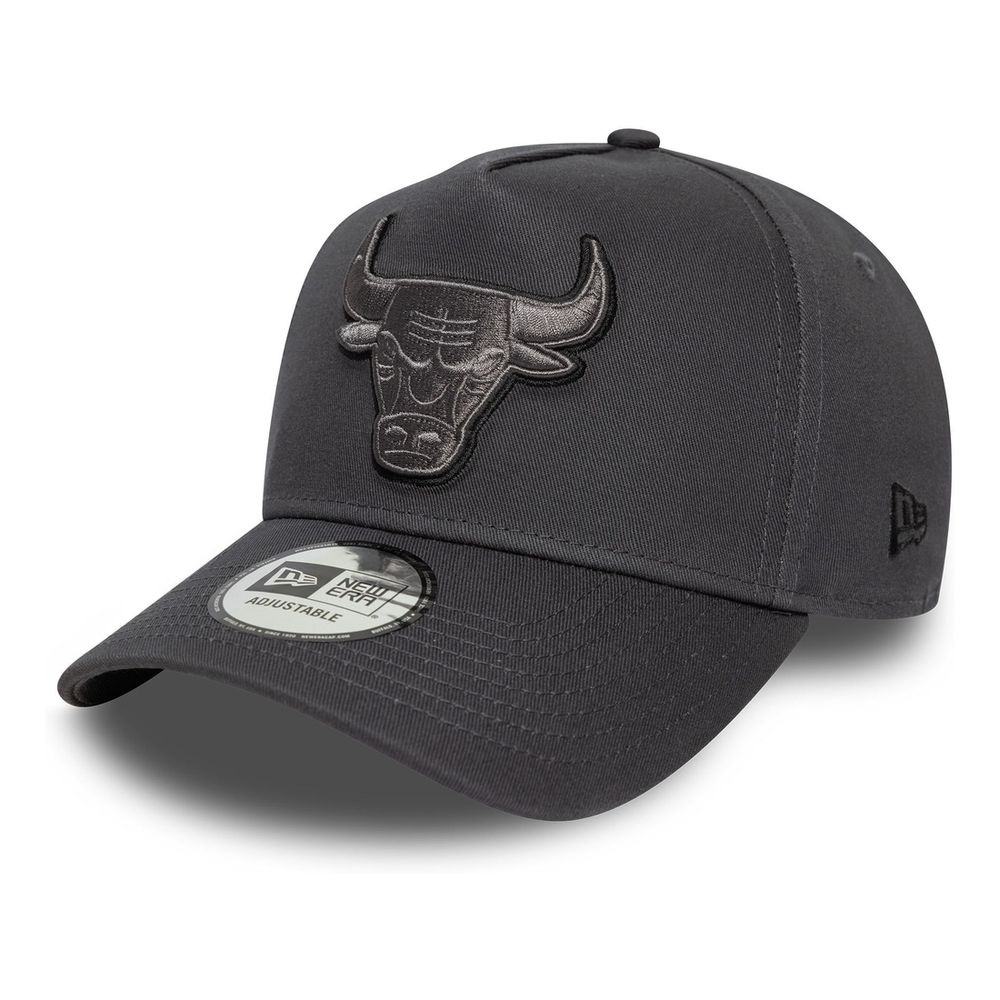 New Era Eframe 9Forty Aframe Chicago Bulls Dark Grey Cap (One Size)