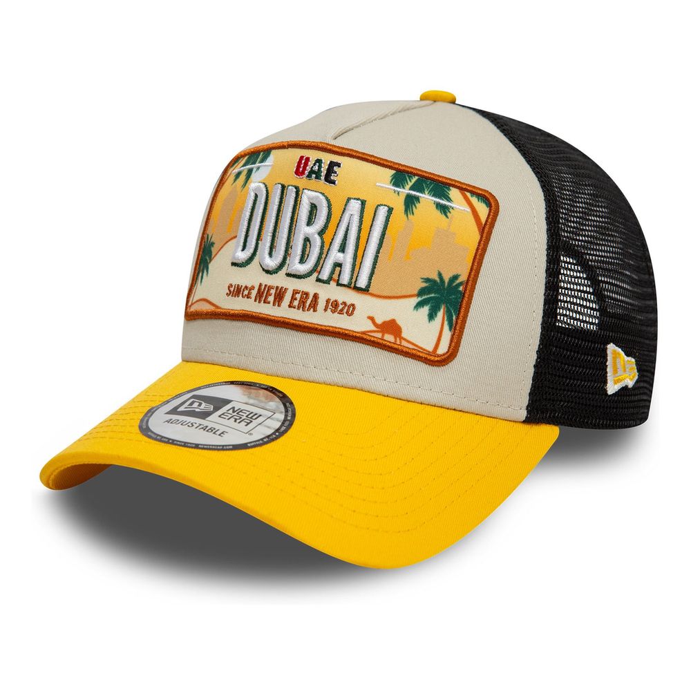 New Era Trucker New Era Beige Cap (One Size)