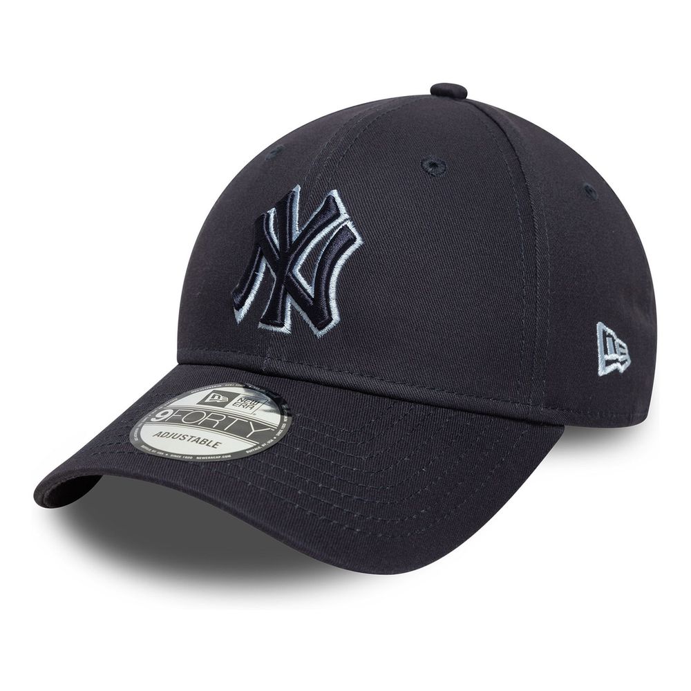 New Era Team Outline 9Forty New York Yankees Navy Cap (One Size)