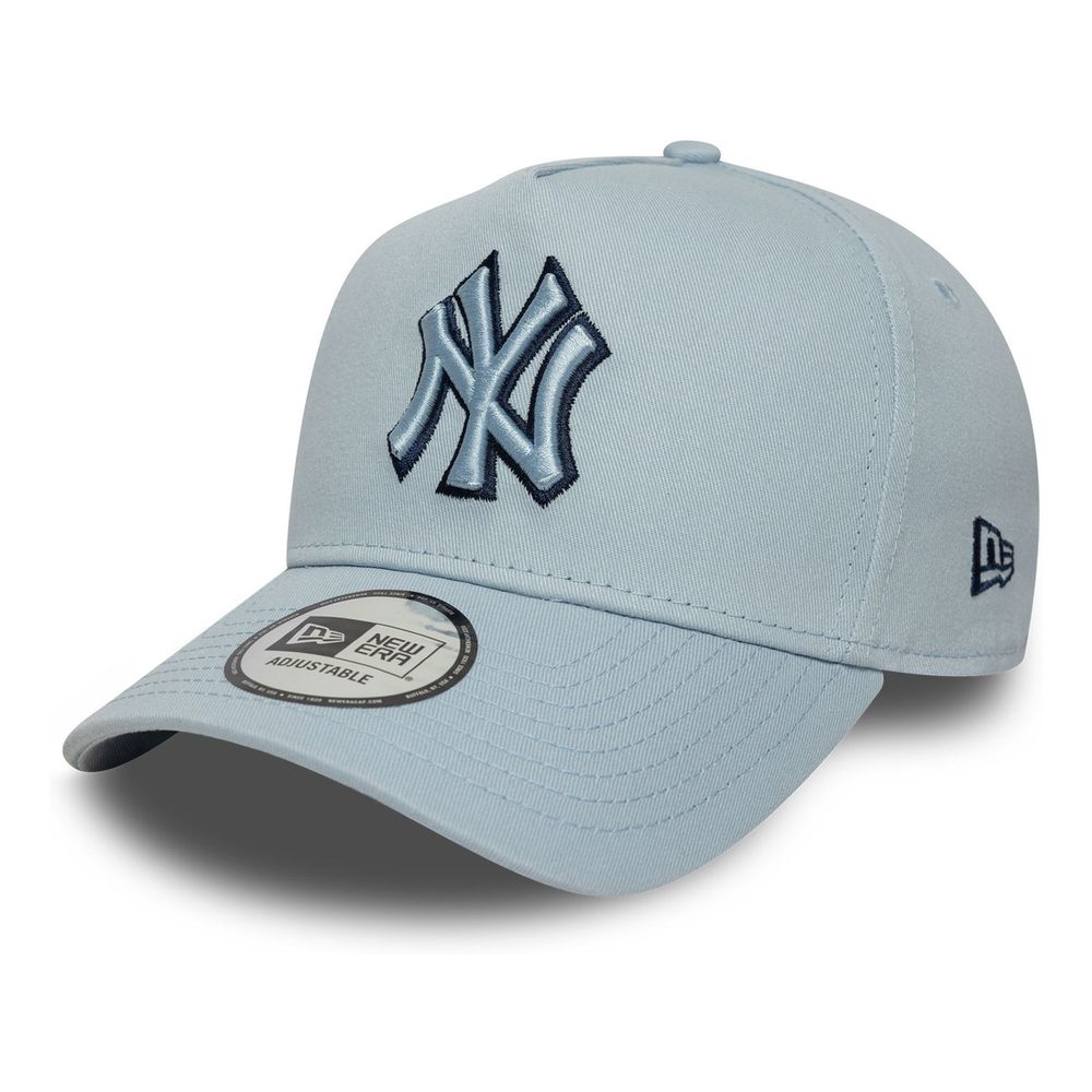 New Era Eframe 9Forty Aframe New York Yankees Pastel Blue Cap (One Size)