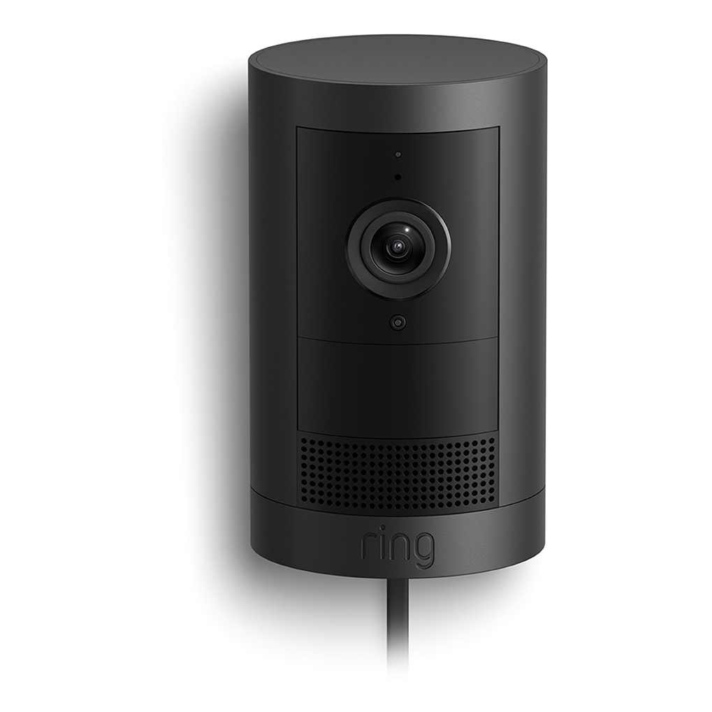 Ring Outdoor Camera Plus 2K Indoor/Outdoor Security Camera Plug-In - Black