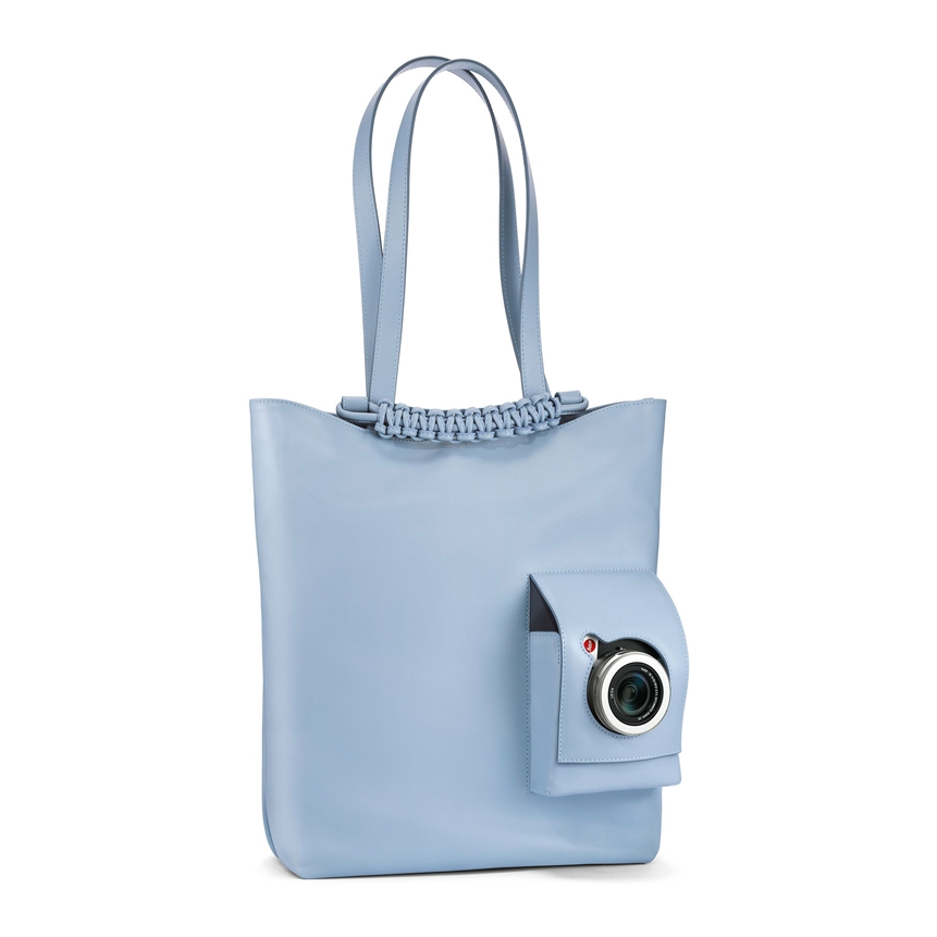 Leica Shopping Tote Bag - Baby Blue