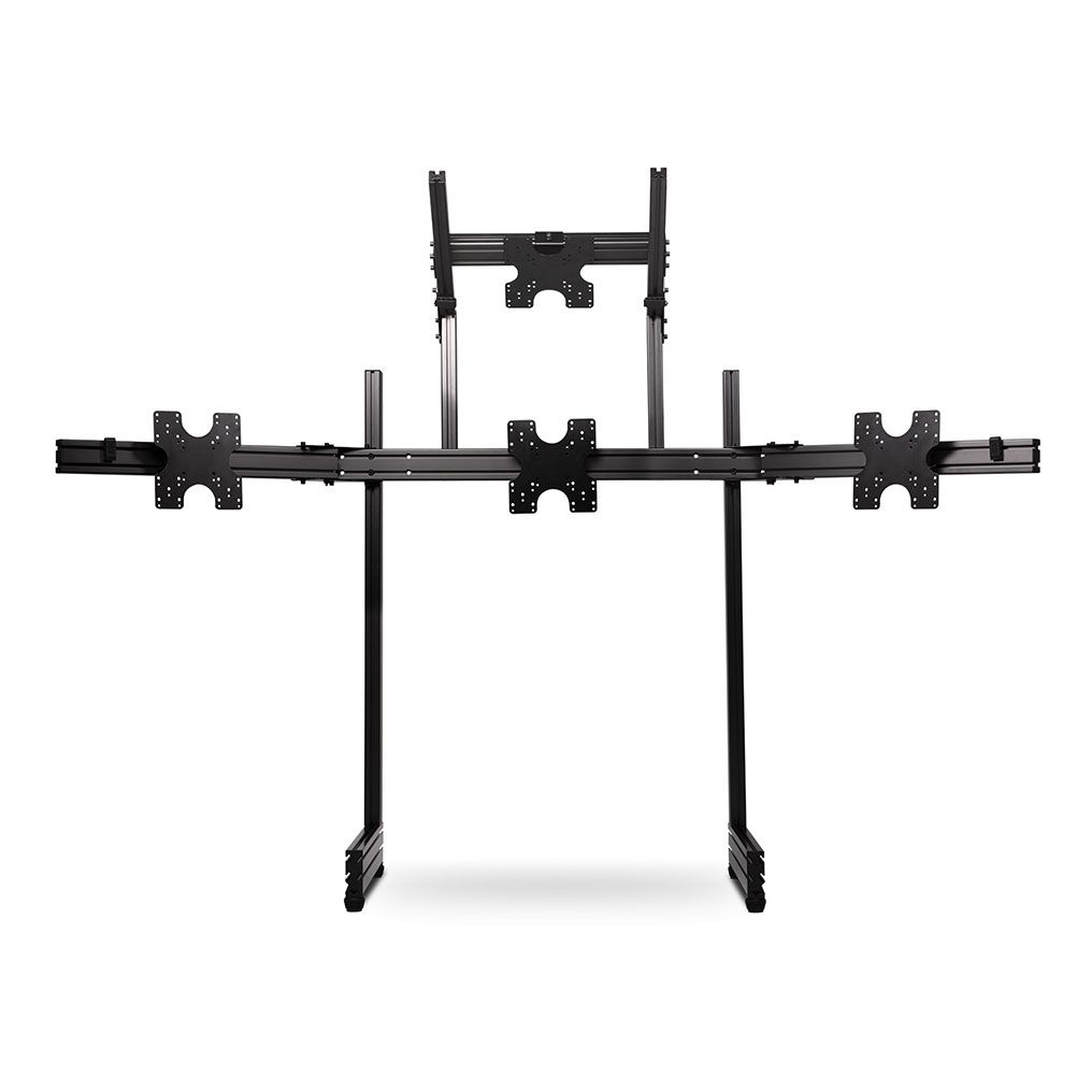 Next Level Racing Elite Freestanding Quad Monitor Stand - Carbon Grey