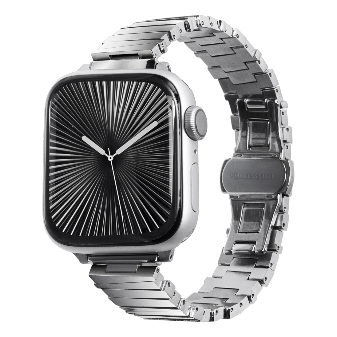 Laut Links March Band For Apple Watch 40 - 42mm - Silver