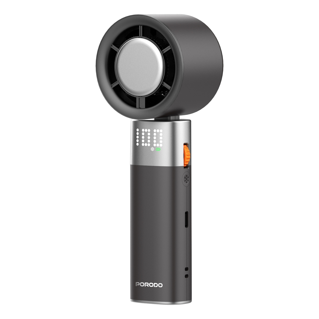 Porodo Life Style Handheld Turbo Fan - Black