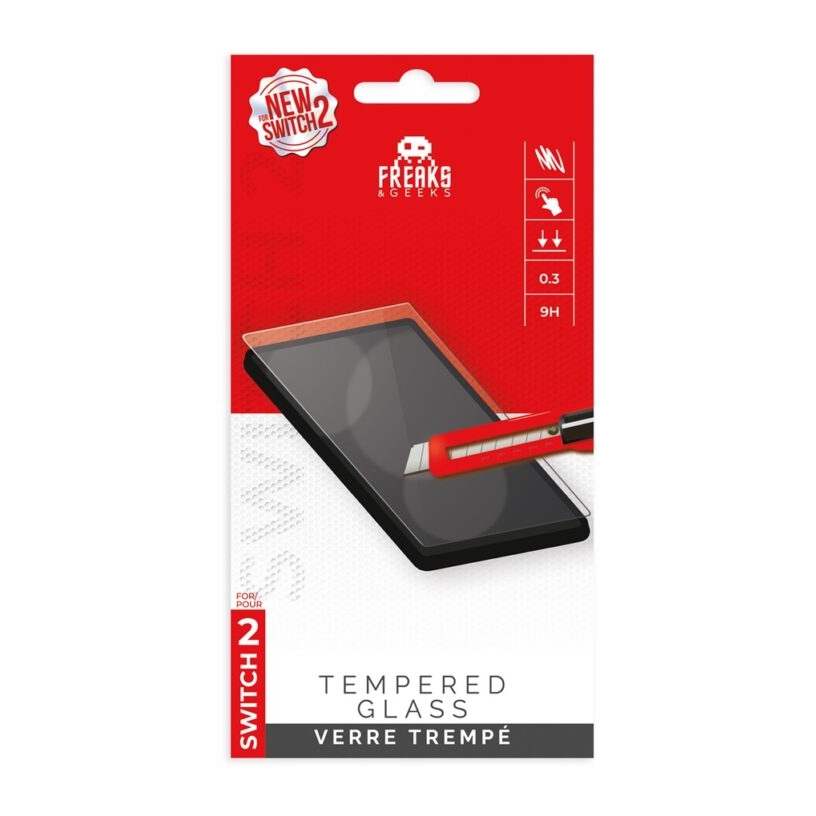 Freaks & Geeks Nintendo Switch 2 Temperred Glass Protector