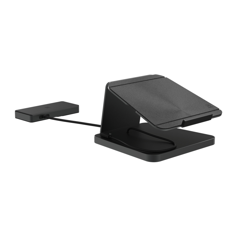 ZAGG Hub Pro Dock 10-Port Laptop Stand with Satellite Hub and Integrated USB-C Cable