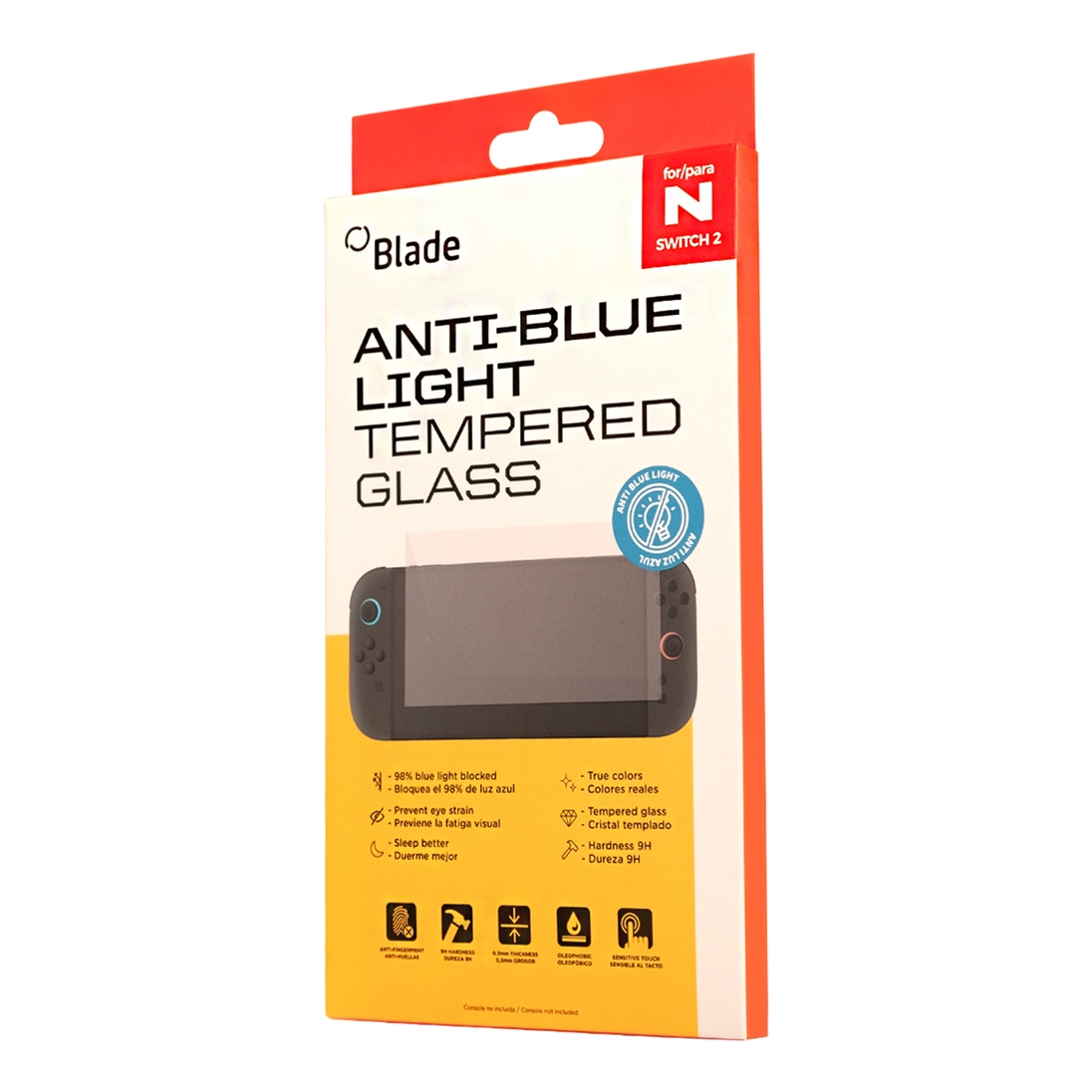 FR-TEC Nintendo Switch 2 Anti Blue Light Tempered Glass