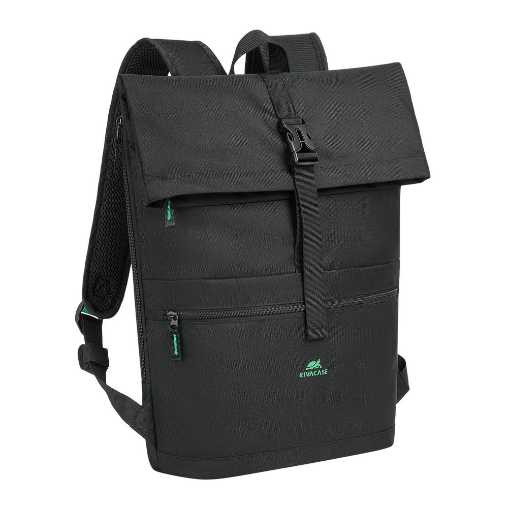 Rivacase 5567 Gremio-Eco Roll-Up 15L Backpack - Black