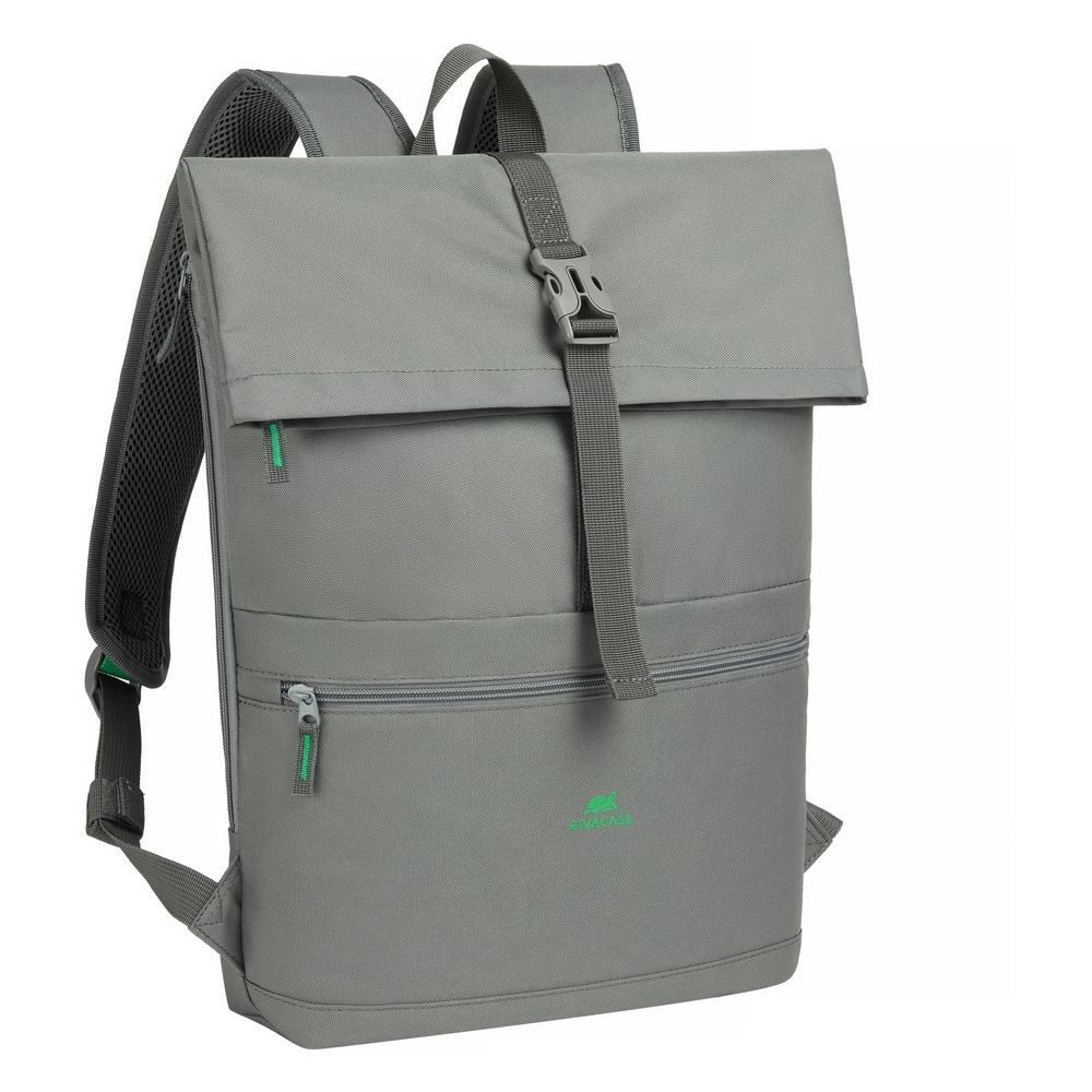 Rivacase 5567 Gremio-Eco Roll-Up 15L Backpack - Grey