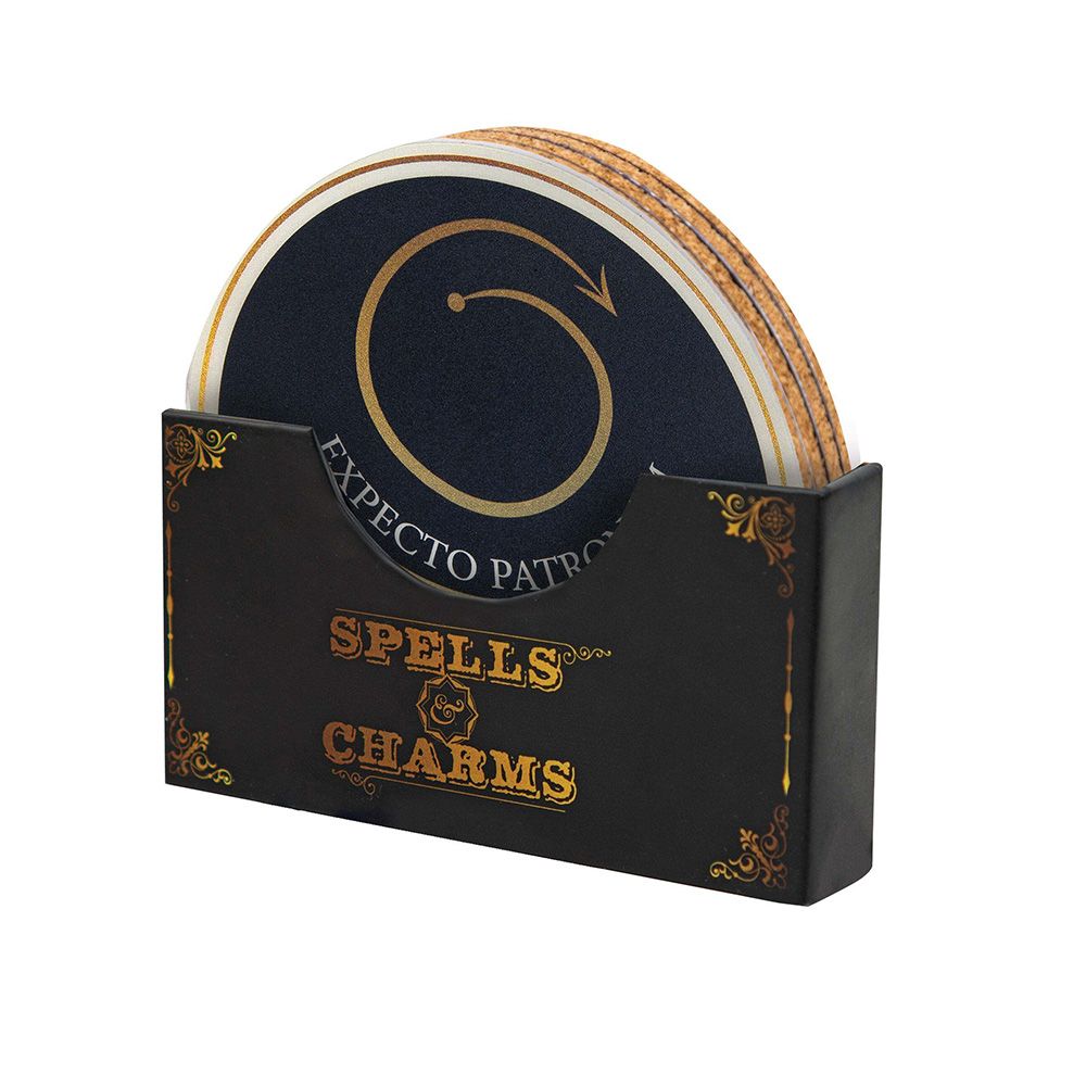 Cinereplicas Harry Potter Coaster Spell & Charm Set 1