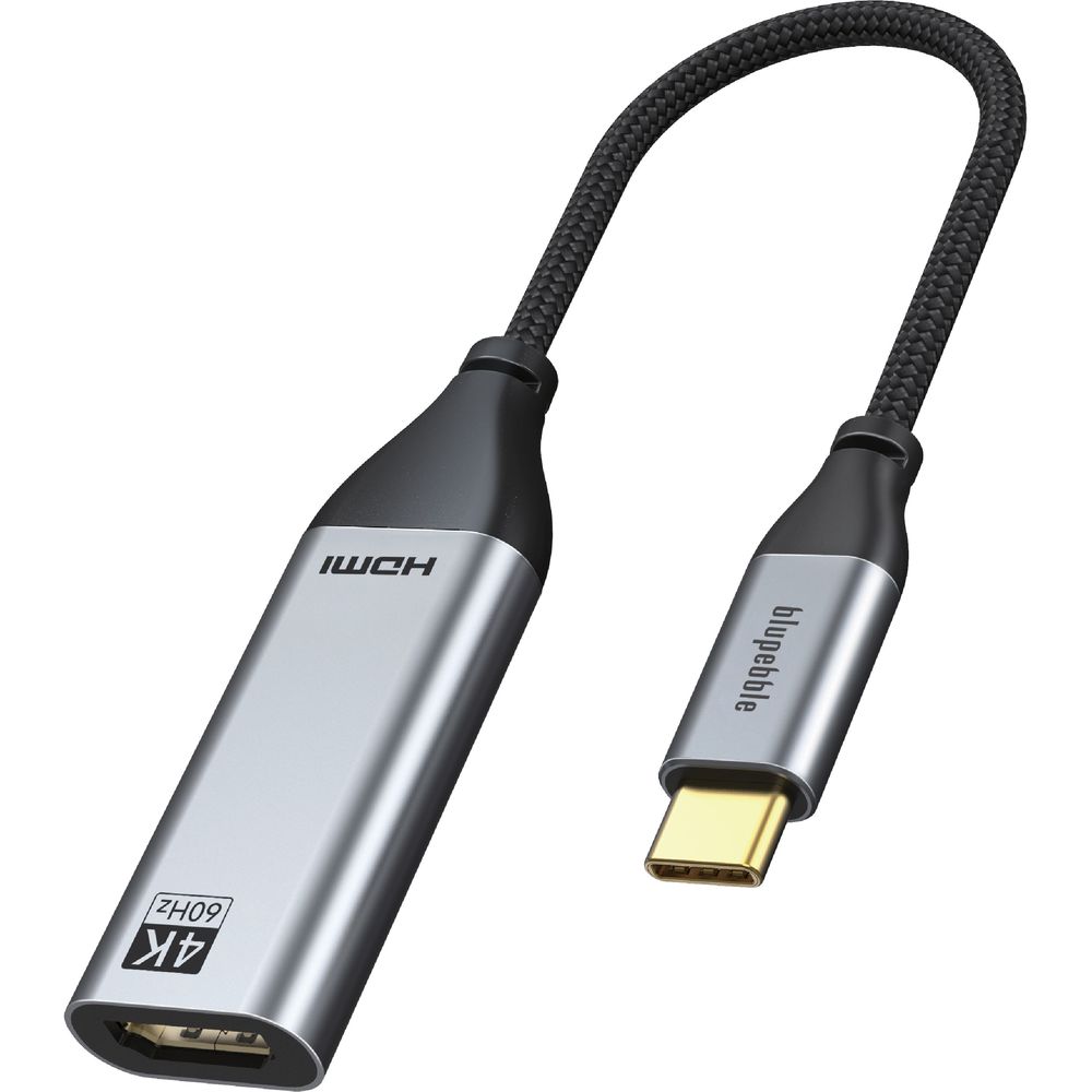 Blupebble USB-C to HDMI Adapter (Supports 4K@60Hz)