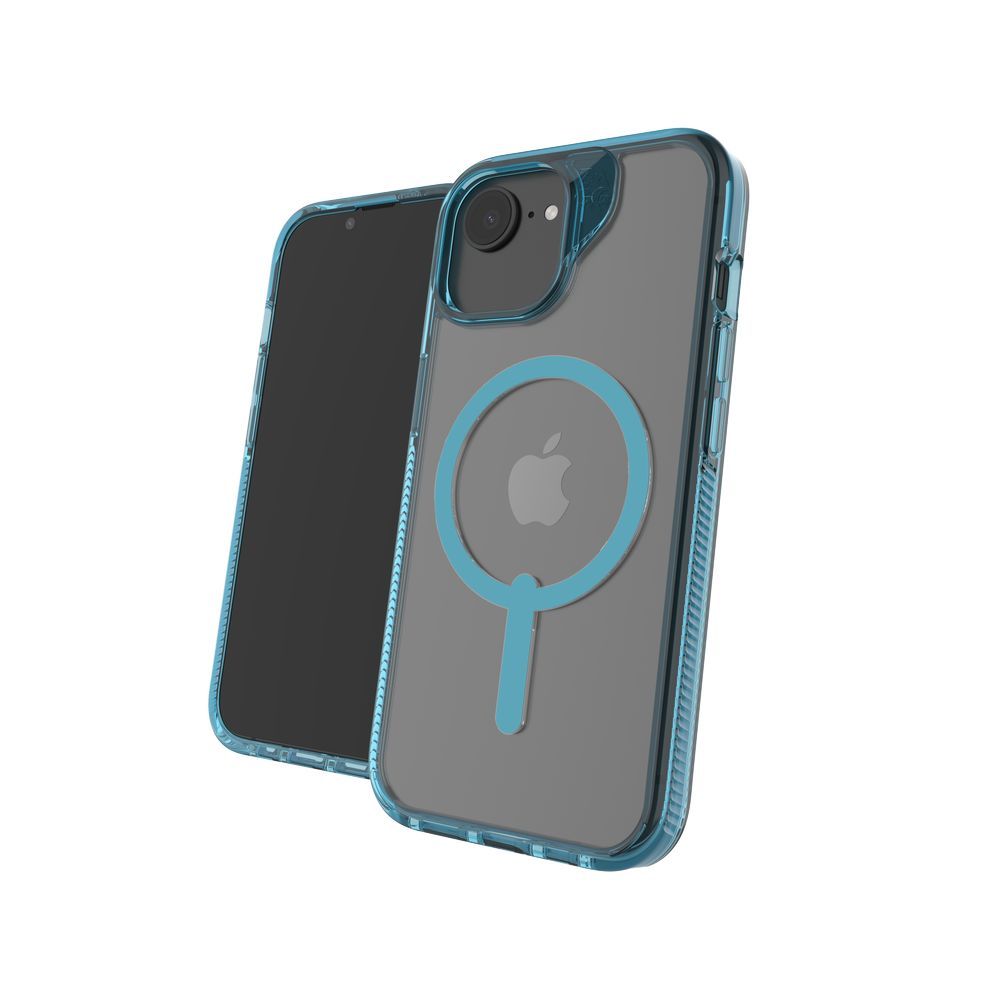 ZAGG Santa Cruz Snap Case For Apple iPhone 16E/15/14/13 - Retro Blue