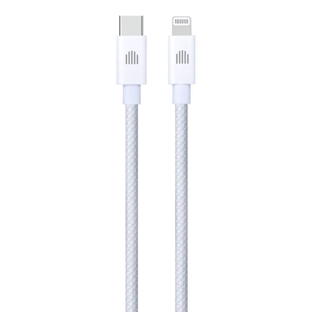 Dviced Cable USB-C To Lightning Nylon Textile 1.25M - White