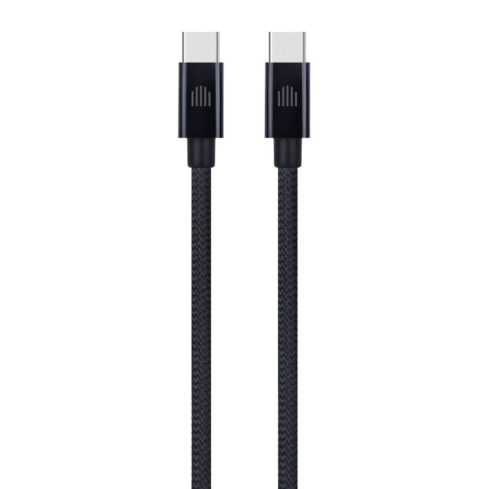 Dviced Cable USB-C To USB-C Nylon Textile 1.25M - Black