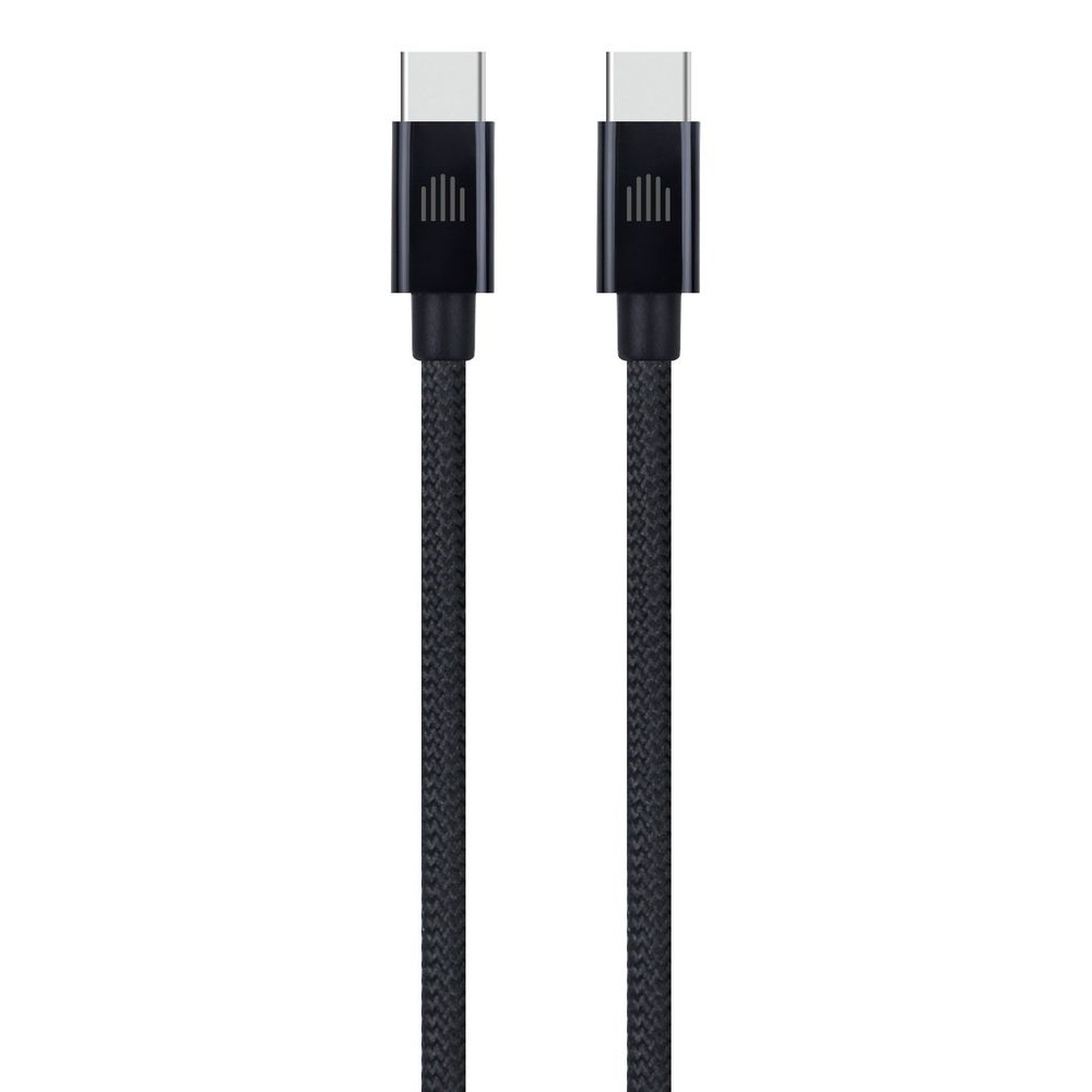 Dviced Cable USB-C To USB-C Nylon Textile 2M - Black