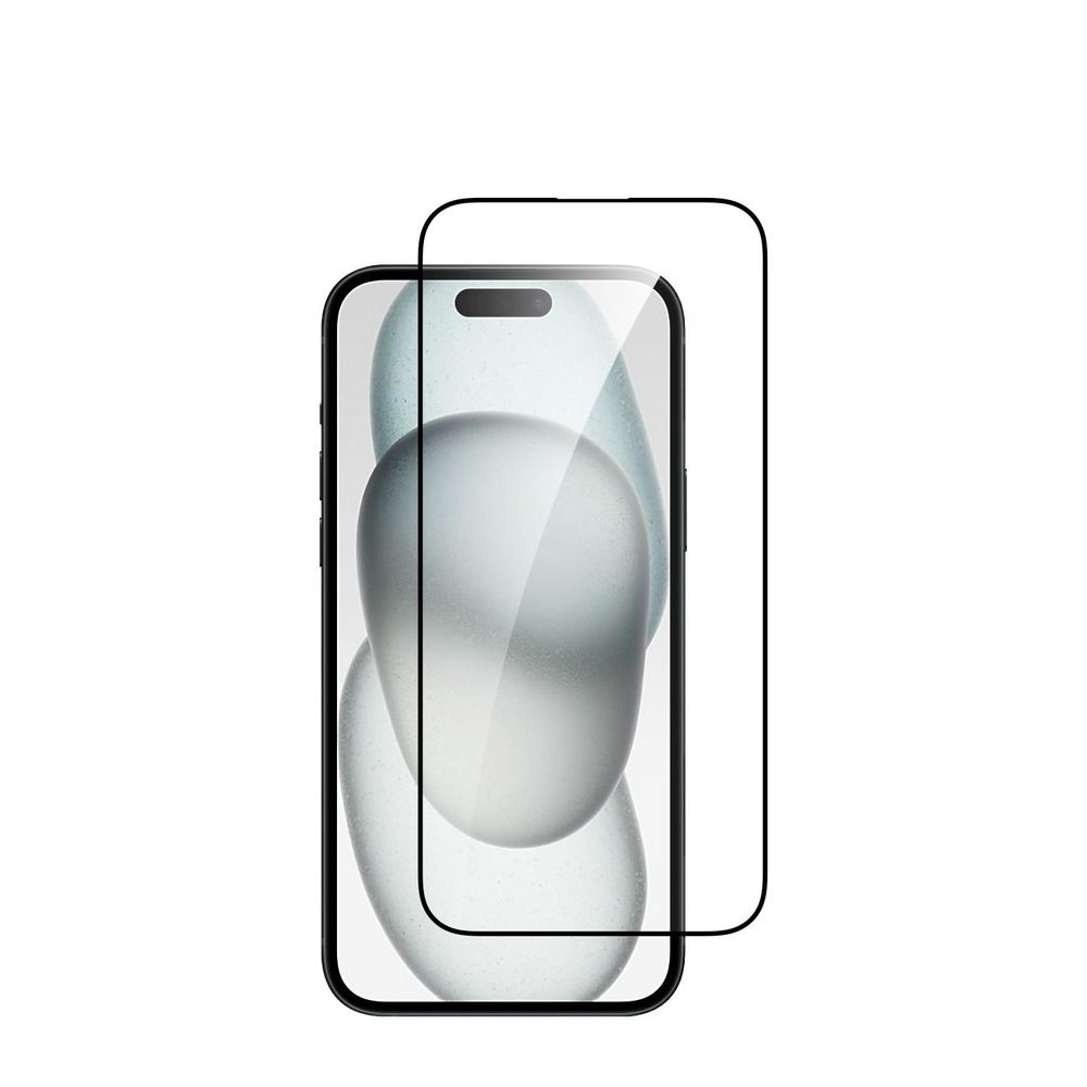 Dviced iPhone 15 Silk Print Screen Protector With Applicator