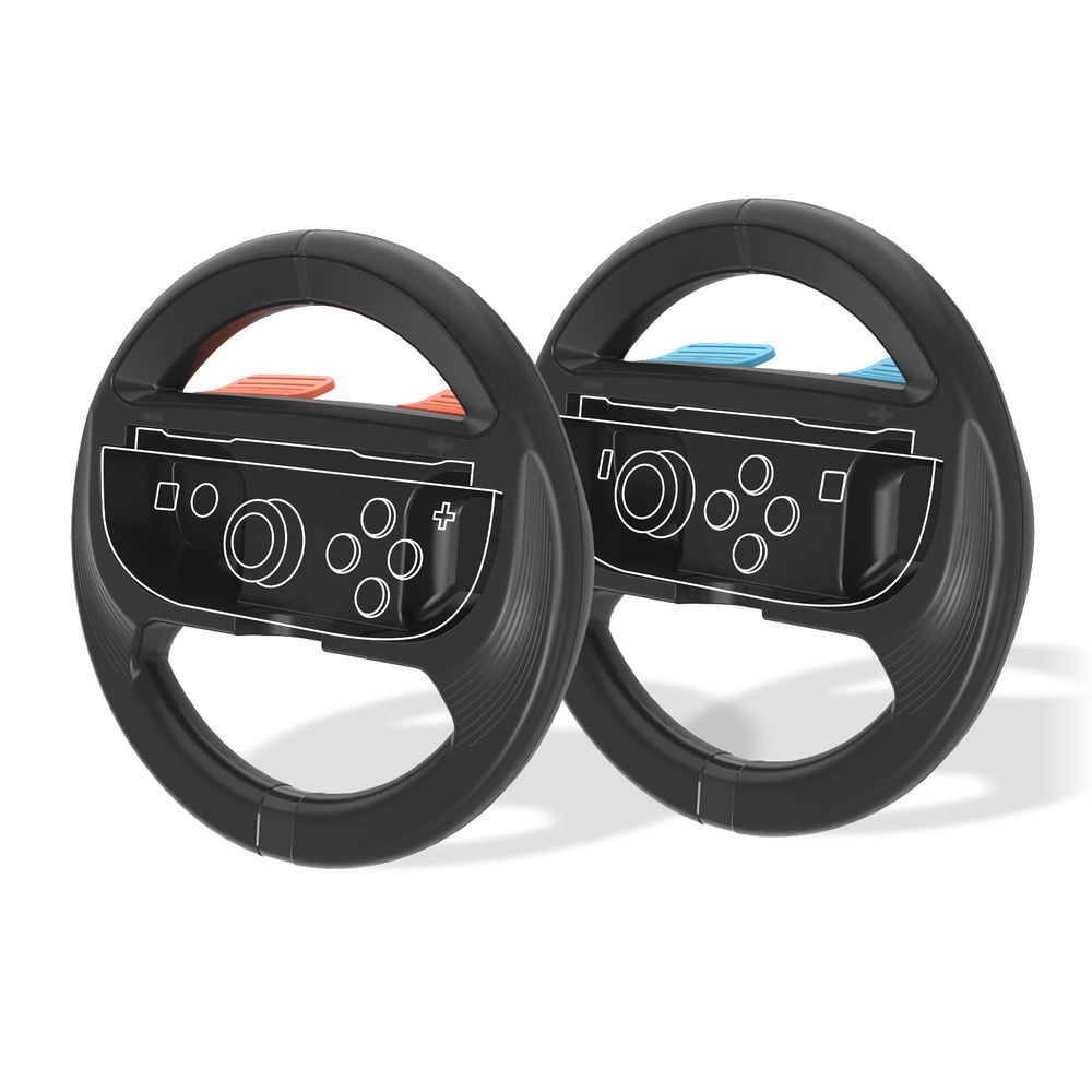Freaks & Geeks Nintendo Switch 2 Joycons Steering Wheel (Pack Of 2)