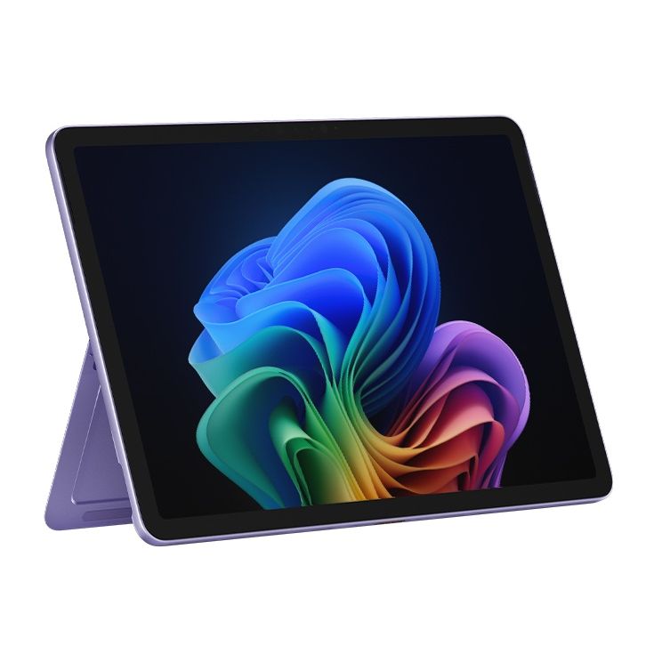 Microsoft Surface Pro Copilot+ 12-Inch/Qualcomm Snapdragon X Plus X1P-42-100 8 Core/16 GB RAM /512 GB SSD/Qualcomm Adreno GPU/12-Inch Pixelsense Display (2196 x 1464) Touch LCD/Windows 11 Home - Violet - (Typing Cover Not Included)