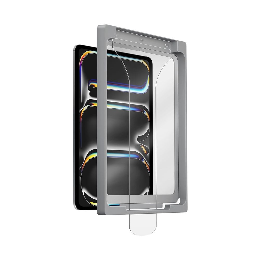 UNIQ Optix Clear Exofit Applicator iPad Pro 13 (M4) Glass Screen Protector - Clear