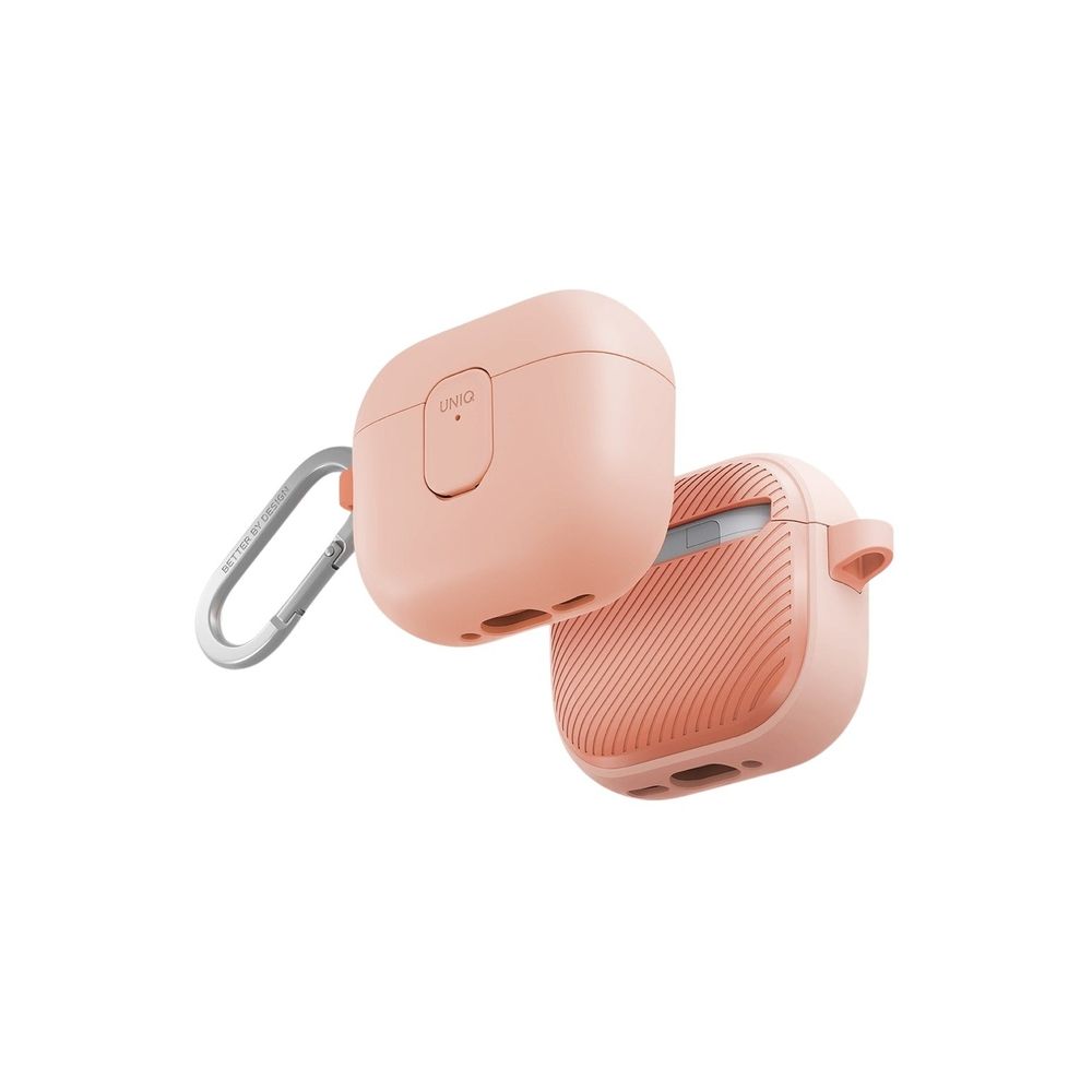 UNIQ Clyde Airpods 4Th Gen Lock Case - Light Pink/Crepe Pink