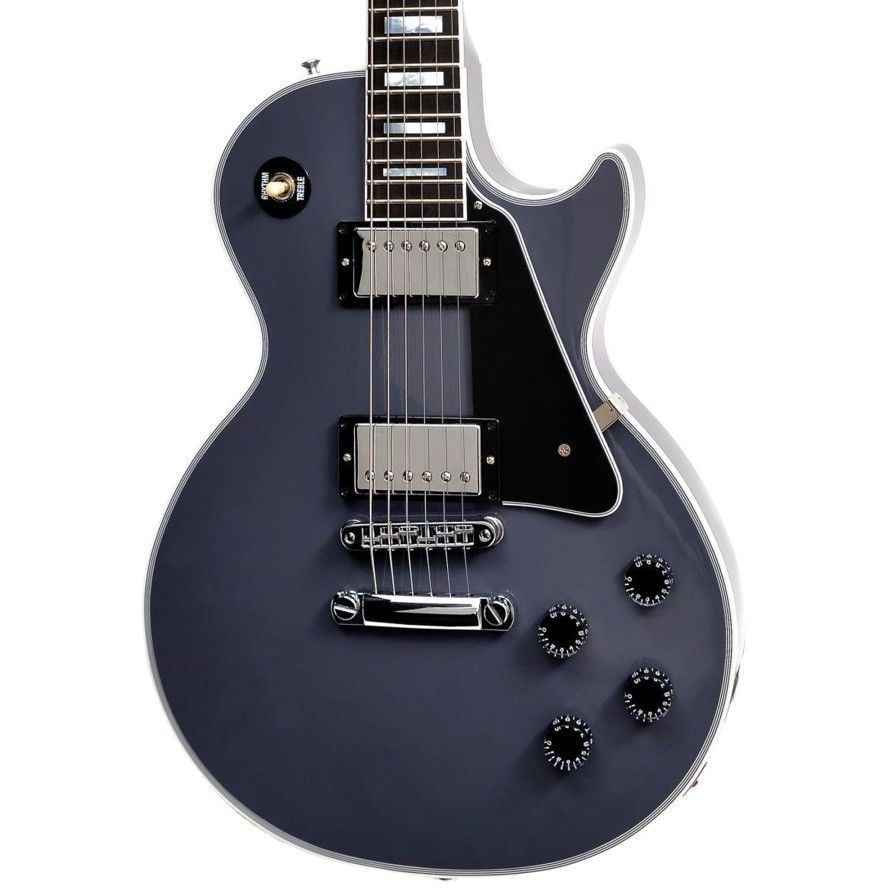 Gibson Custom Shop LPC-PSL22512 Les Paul Custom Electric Guitar - Arctic Blast