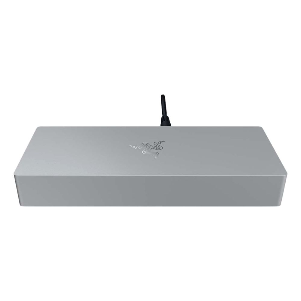 Razer Thunderbolt 5 Dock Desktop RGB Dock For Multiple Devices & Displays - Mercury