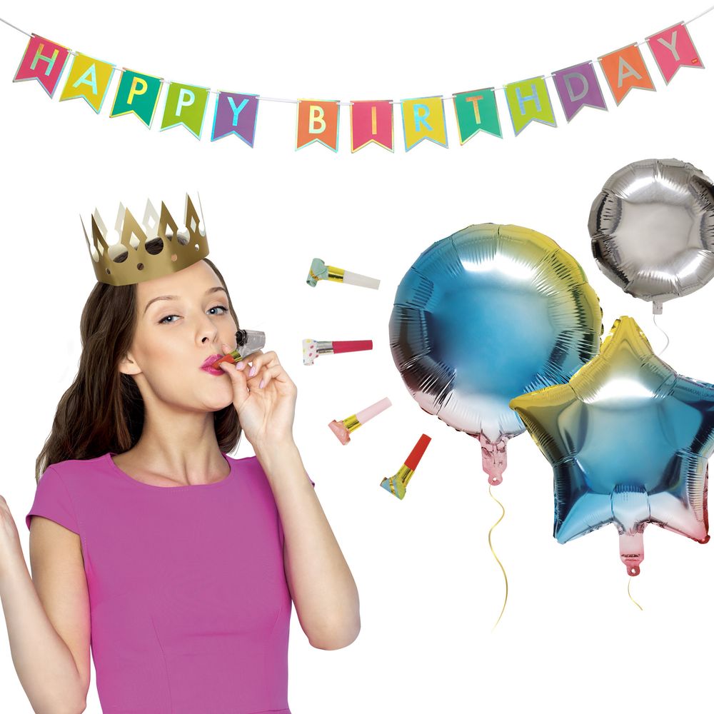 Legami Birthday Party Kit - It's Party Time