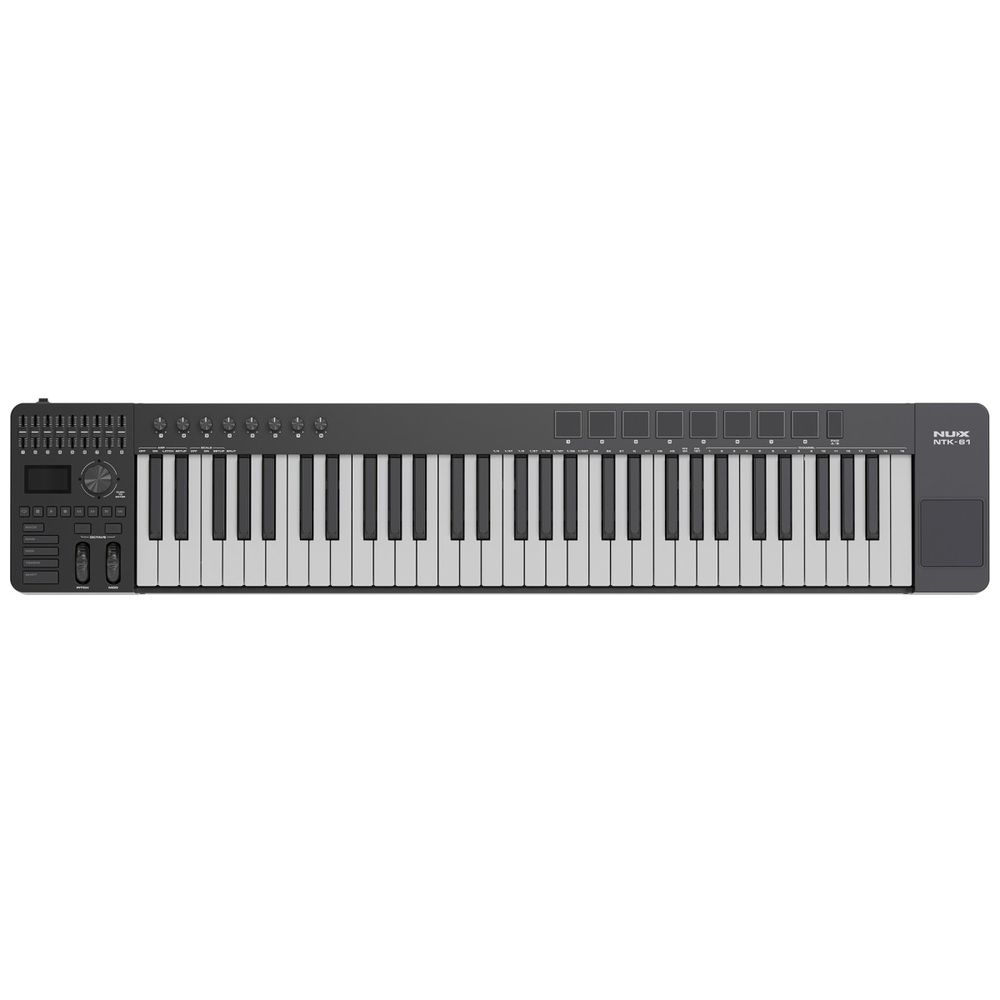 Nux NTK-61 Midi Keyboard Controller - Black