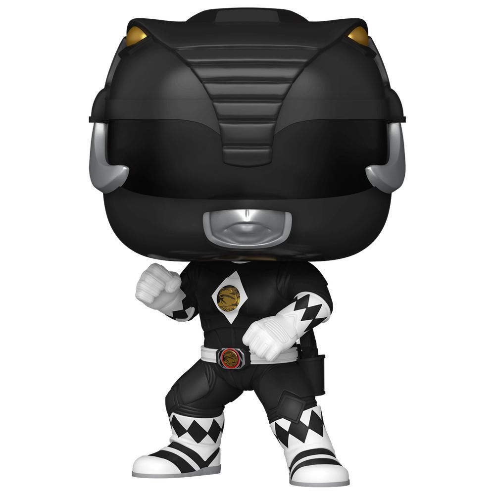 Funko Pop! Movies Mighty Morphin Power Rangers Black Ranger Vinyl Figure