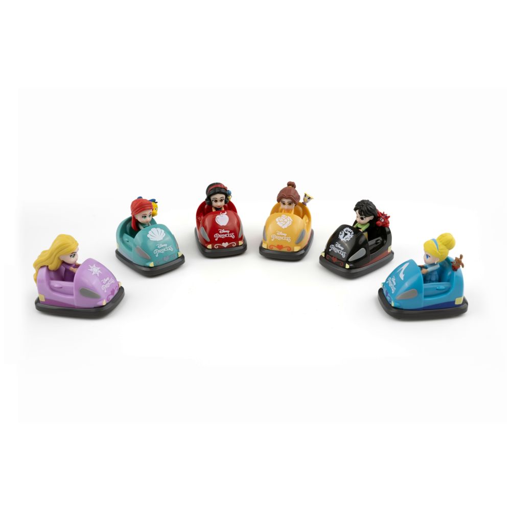 Disney Princess Pullback Toy Vehicles with Figures (Assortment - Includes 1)